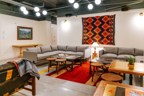Cache House common area