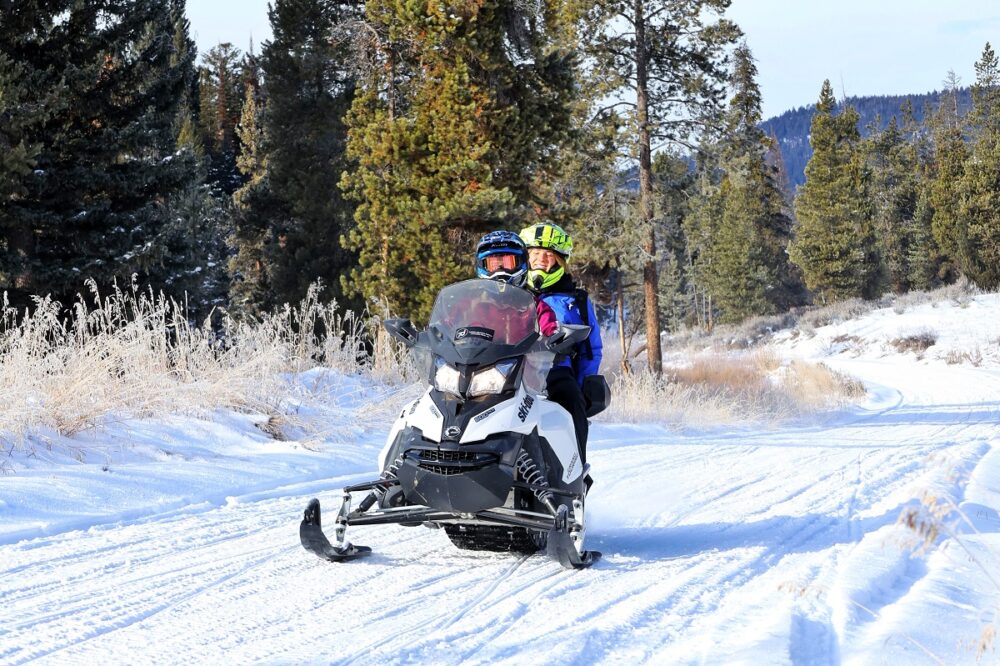 Turpin Meadow Ranch snowmobiling winter excursions